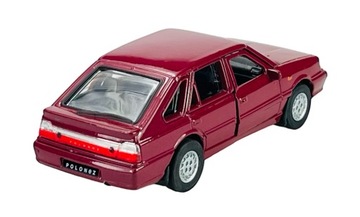 WELLY FSO POLONEZ CARO PLUS RED 1:34 LEGENDS OF PRL НОВАЯ МЕТАЛЛ МОДЕЛЬ
