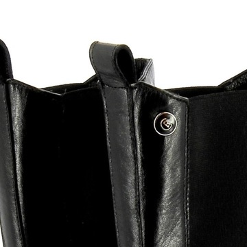 РАБОЧИЕ БОТИНКИ CARINII B5952 TRAPERS, ЧЕРНАЯ КОЖА