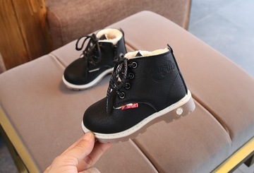 ДЕТСКИЕ ЗИМНИЕ БОТИНКИ, УТЕПЛЕННЫЕ, размер 25