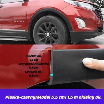 VRSTVA PODBĚH LIŠTA ZAKRÝVAJÍCÍ OSOBNÍ STRÁŽCE NA DO BLATNÍKŮ 6MX3CM