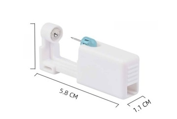 JEDNORAZOWE KOLCZYKI NARZĘDZIE DO PRZEKŁUCIA USZY 3 SZT