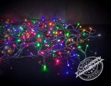 Рождественские елочные гирлянды 200 светодиодов ЦВЕТНЫЕ МНОГОЦВЕТНЫЕ 6 ЦВЕТОВ С ПРОГРАММАТОРОМ