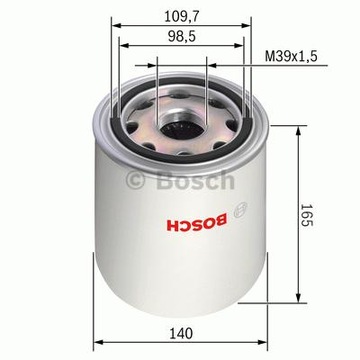 BOSCH 0 986 628 250 Картридж осушителя воздуха, вставки