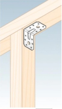 УГОЛ KPL6 СТОЛЯРНЫЙ СОЕДИНИТЕЛЬНЫЙ 60х60х45х2 10 ШТ.