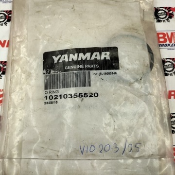 YANMAR O-Ring filtra paliwa SV, VIO, TC, C