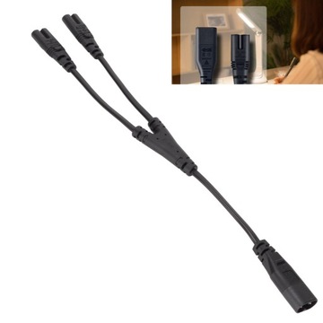 Кабели питания от iec320 c8 до двух разъемов iec320 c7, разъем «папа» и «мама», 1 дюйм