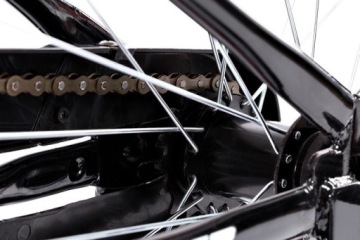 Детский велосипед 16-дюймовый карбоновый велосипед ALVIN Green с направляющей