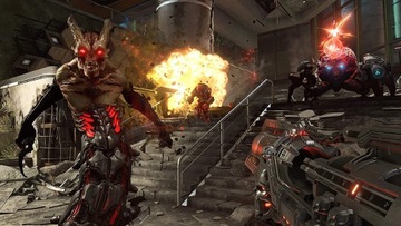 DOOM ETERNAL Polski Dubbing - NOWA GRA PS4 + UPGRADE PS5