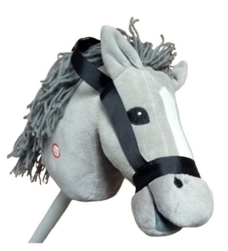 Кінь на палиці іграшка голова коня HOBBY HORSE звук