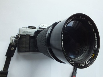 Minolta XG-M + MC Soligor C/D Zoom+Macro 80-200 мм 1:4,5 — красиво