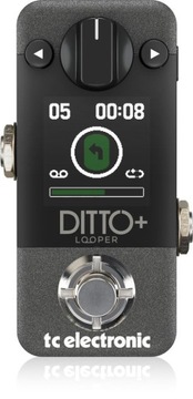 Ditto+ Looper Gitarowy 60 minut pętli 24-bitowe nagranie TC Electronic