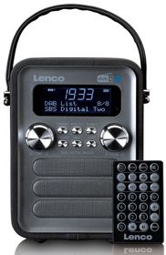 Радио Lenco PDR-051 DAB+ FM RDS USB AUX Bluetooth