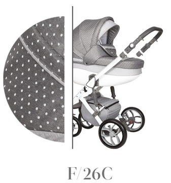 Wózek dziecięcy Baby merc Faster Style 2w1