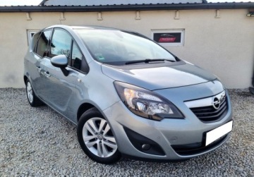Opel Meriva II Mikrovan 1.4 Twinport ECOTEC 100KM 2011 Opel Meriva Sliczna 1.4 Benzyna BOGATA WERSJA Oryginal ZADBANA Serwis 2012r, zdjęcie 2