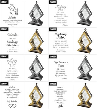 ZNICZ personalizowany z grawerem dla TATY Ojca