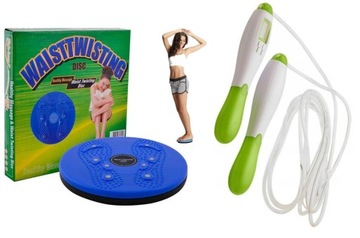 MAGNETYCZNY TWISTER odchudzający + SKAKANKA LCD