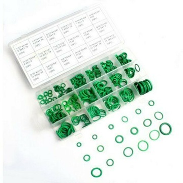 УПЛОТНИТЕЛЬНЫЕ КОЛЬЦА ЗЕЛЕНЫЕ ДЛЯ КОНДИЦИОНЕРА НАБОР УПЛОТНИТЕЛЬНЫХ КОЛЬЦЕВ 270 ШТ.