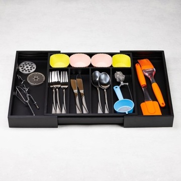 БАМБУКОВАЯ ВСТАВКА ДЛЯ ЯЩИКА KINGHOFF KH-1745 черная