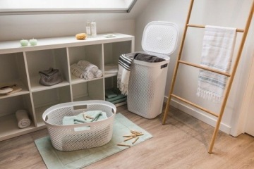 КОРЗИНА ДЛЯ БЕЛЬЯ Curver White 59л Infinity