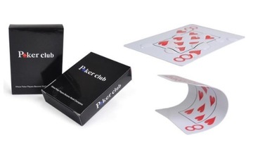 КАРТЫ ПОКЕР КЛУБА 100% ПЛАСТИКОВЫЙ СИНИЙ ТУРНИР