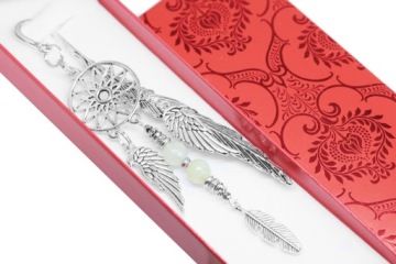 ZAKŁADKA DO KSIĄŻKI łapacz snów zielony JADEIT