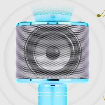 БЕСПРОВОДНОЙ ДЕТСКИЙ МИКРОФОН КАРАОКЕ С BLUETOOTH ДИНАМИКАМИ