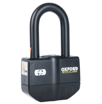 Замок сигнализации Oxford Boss 16 мм, черный