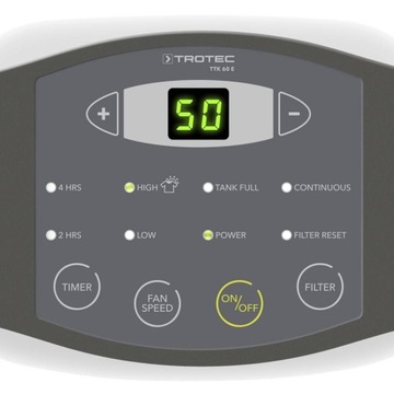 Осушитель воздуха и поглотитель влаги TTK 60 E