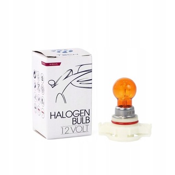 Żarówka 12V halogenowa PSY24W 24W PG20-4 AMBER M-TECH