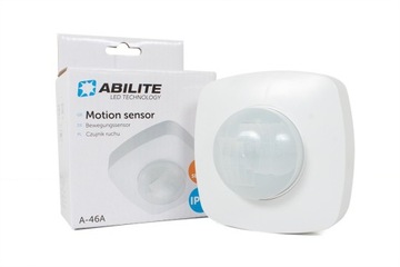 ABILITE Czujnik ruchu sufitowy IR IP65 A-46A