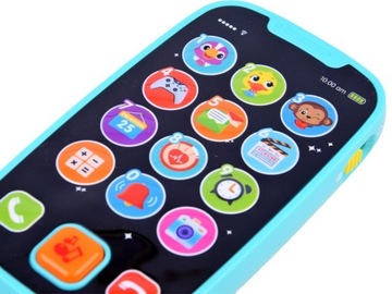 Первый смартфон для детей обучает 2 языкам PL ENG интерактивное обучение
