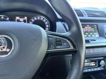 Skoda Fabia III Kombi 1.2 TSI 110KM 2015 Skoda Fabia 1.2 TSI 110KM Style Grzane Fotele Czujniki Parkowania Salon, zdjęcie 12