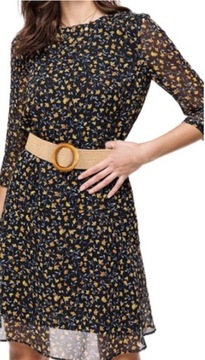 РЕМЕНЬ ИЗ СОЛОМЫ В БОХО, ЭЛАСТИЧНАЯ БЕЖЕВАЯ ПРЯЖКА