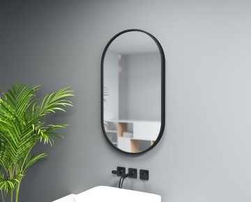Lustro MCJ ścienne Lisa 45 x 80 cm owal