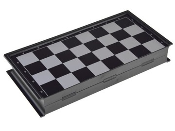 Шахматы Магнитные шашки 2 в 1 игра-головоломка GR0620