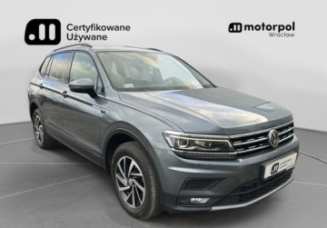 Volkswagen Tiguan Allspace SUV 2.0 TDI 150KM 2018 Volkswagen Tiguan Allspace Allspace NOWY ROZRZAD Hak, ACC, GPS, KEYLESS, B, zdjęcie 11