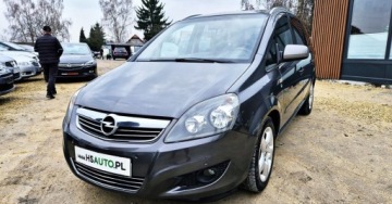 Opel Zafira B 1.8 ECOTEC 140KM 2010 Opel Zafira BENZYNA klima 7 FOTELI super okazja POLECAMY LIFT