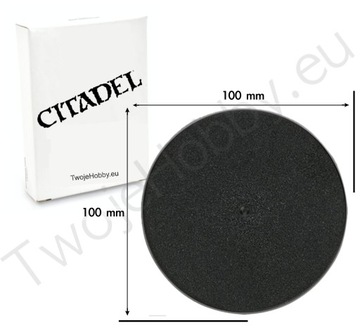CITADEL 100MM ROUND BASES Podstawki Citadel podstawki pod modele i figurki