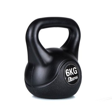 Kettlebell 6KG AbarQs FITNESS CIĘŻAR ODWAŻNIK HANTLA