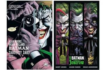 Batman ZABÓJCZY ŻART / TRZECH JOKERÓW zestaw NOWE folia