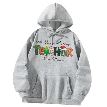 Женская толстовка с кулиской Y2K Hoodie for Work Street XXL Серая