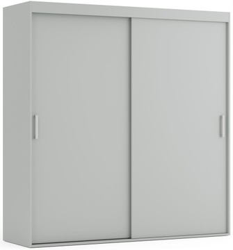 Szafa przesuwna 2-drzwiowa AGENA 110X225cm NA WYMIAR +4 półki