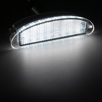 СВЕТОДИОДНЫЕ ФАРЫ ПОДСВЕТКА НОМЕРНОГО ЗНАКА RENAULT CLIO II