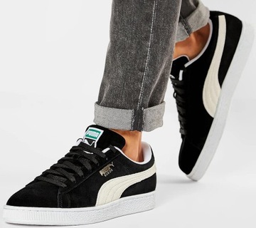 Buty sportowe Suede Classic+ r.36 czarne sneakersy