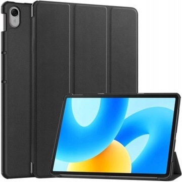 ETUI Z KLAPKĄ DO HUAWEI MATEPAD 11.5 OBUDOWA CASE POKROWIEC Czarny