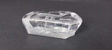 Стеклянная скульптура-папье Deer Deer WWF Пол Ислинг Svensk Glas