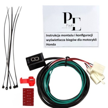 HONDA PLUG&PLAY дисплей передач CBR CB CBF VT POLAND INSTRUCTIONS