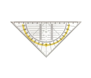 Leniar Ekierka Geometryczna 16cm