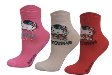 Skarpety dziecięce 3 pary Mix wzorów 13-16 cm