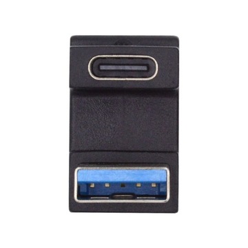 РАЗЪЕМ УГЛА 180 ГРАДУСОВ USB A USB C